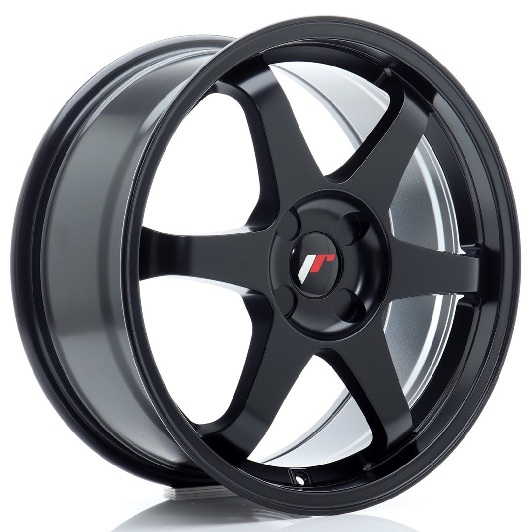 Japan Racing JR Wheels JR3 18x8 ET20-45 CUSTOM PCD Black