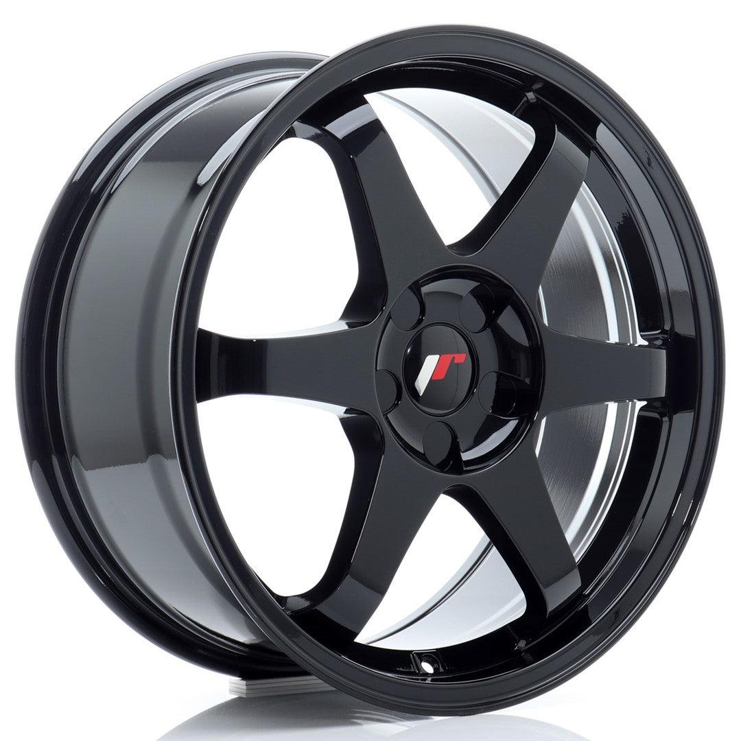Japan Racing JR Wheels JR3 18x8 ET20-45 CUSTOM PCD Black
