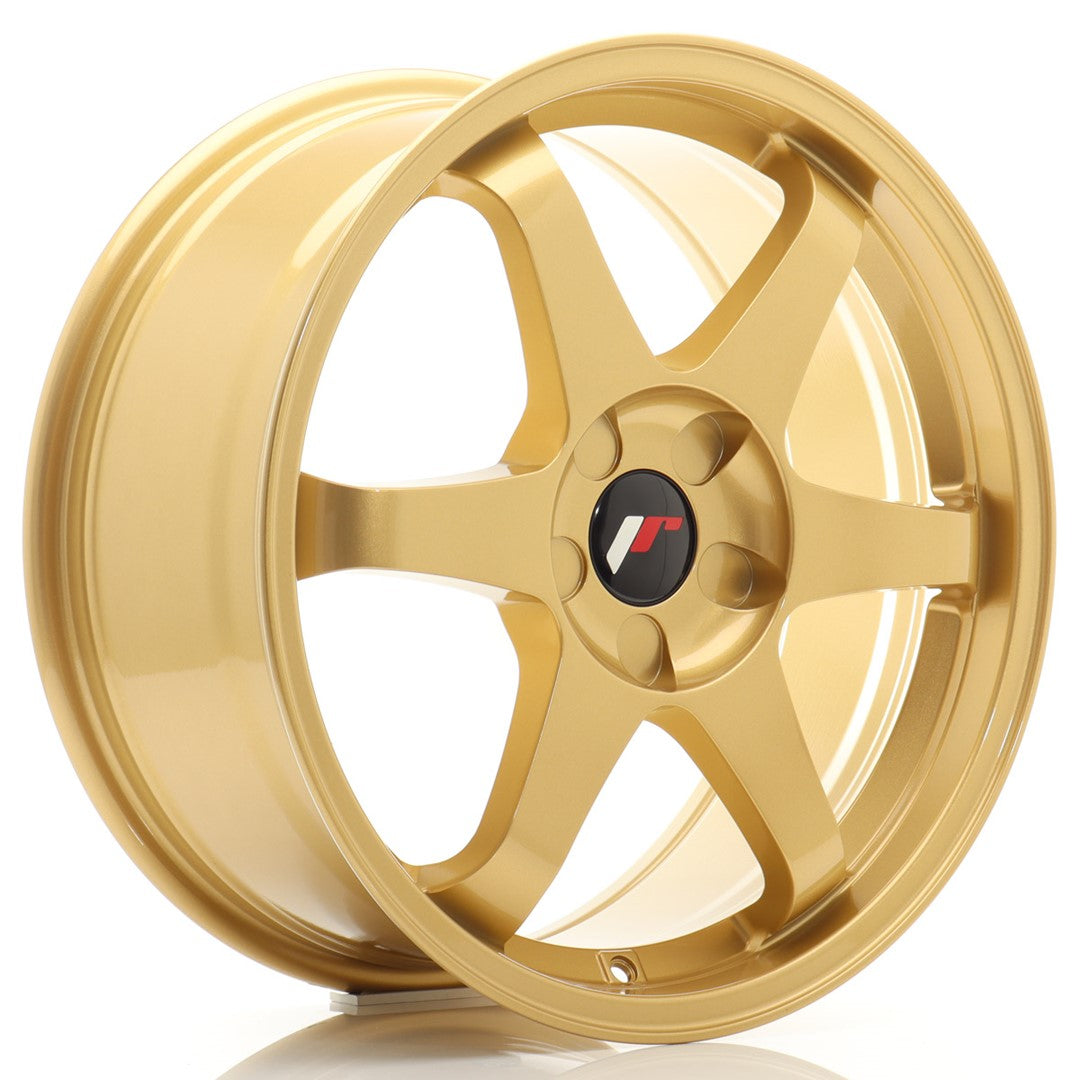 Japan Racing JR Wheels JR3 18x8 ET20-45 CUSTOM PCD Gold