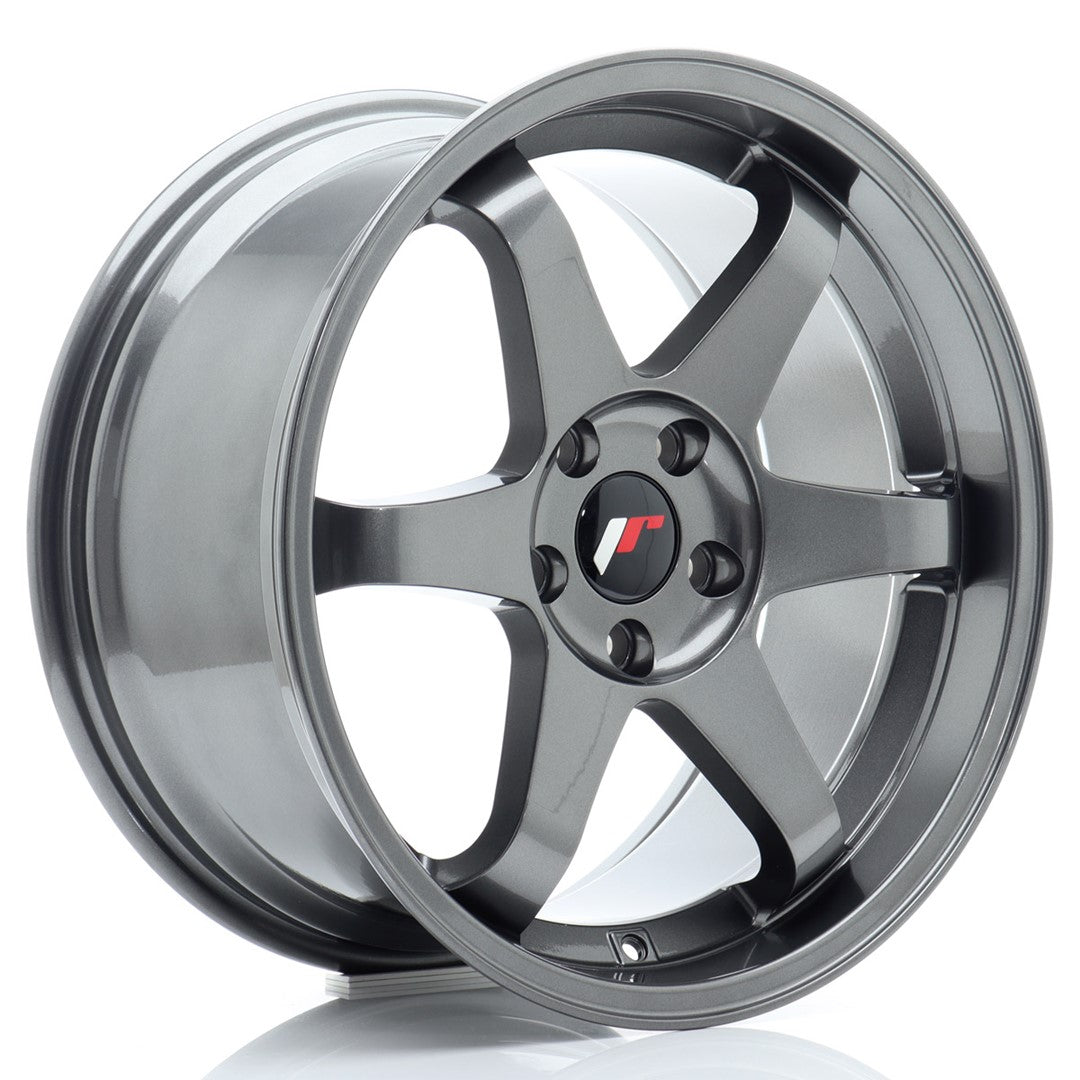 Japan Racing JR Wheels JR3 18x9 ET35 5x114.3 Gun metal