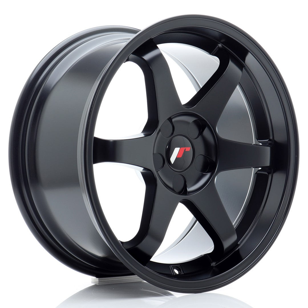 Japan Racing JR Wheels JR3 18x9 ET15-40 CUSTOM PCD Black