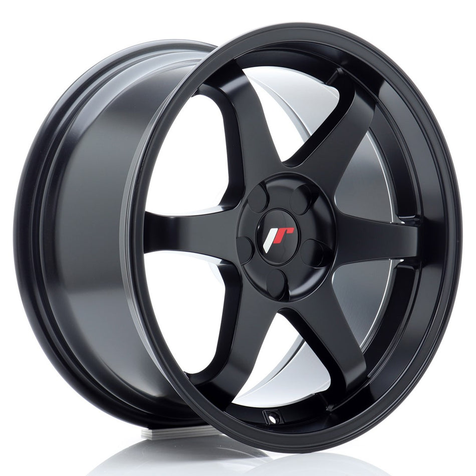 Japan Racing JR Wheels JR3 18x9 ET15-40 CUSTOM PCD Black