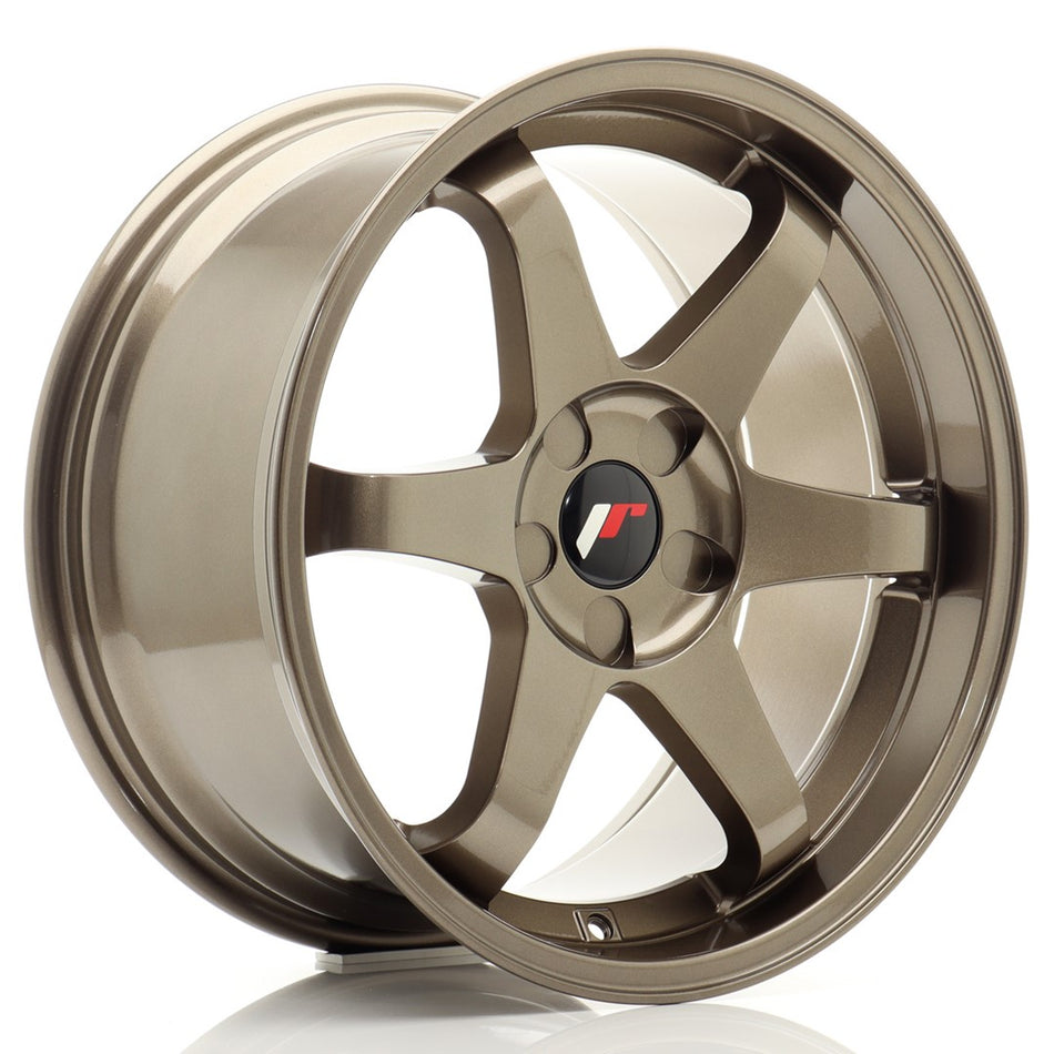 Japan Racing JR Wheels JR3 18x9 ET15-40 CUSTOM PCD Bronze