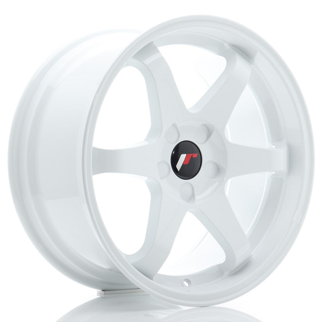 Japan Racing JR Wheels JR3 18x9 ET15-40 CUSTOM PCD White