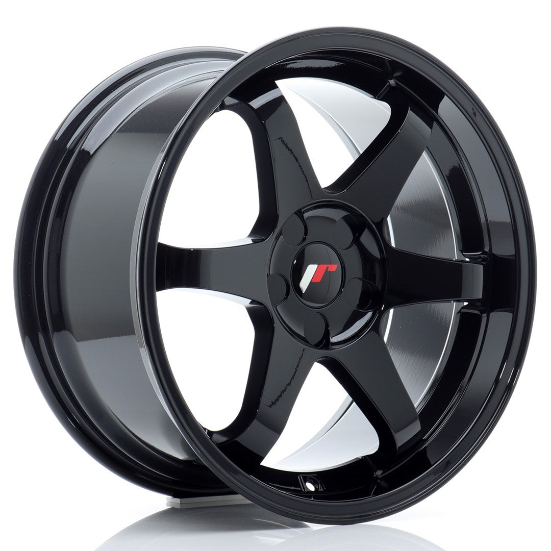 Japan Racing JR Wheels JR3 18x9 ET15-40 CUSTOM PCD Black