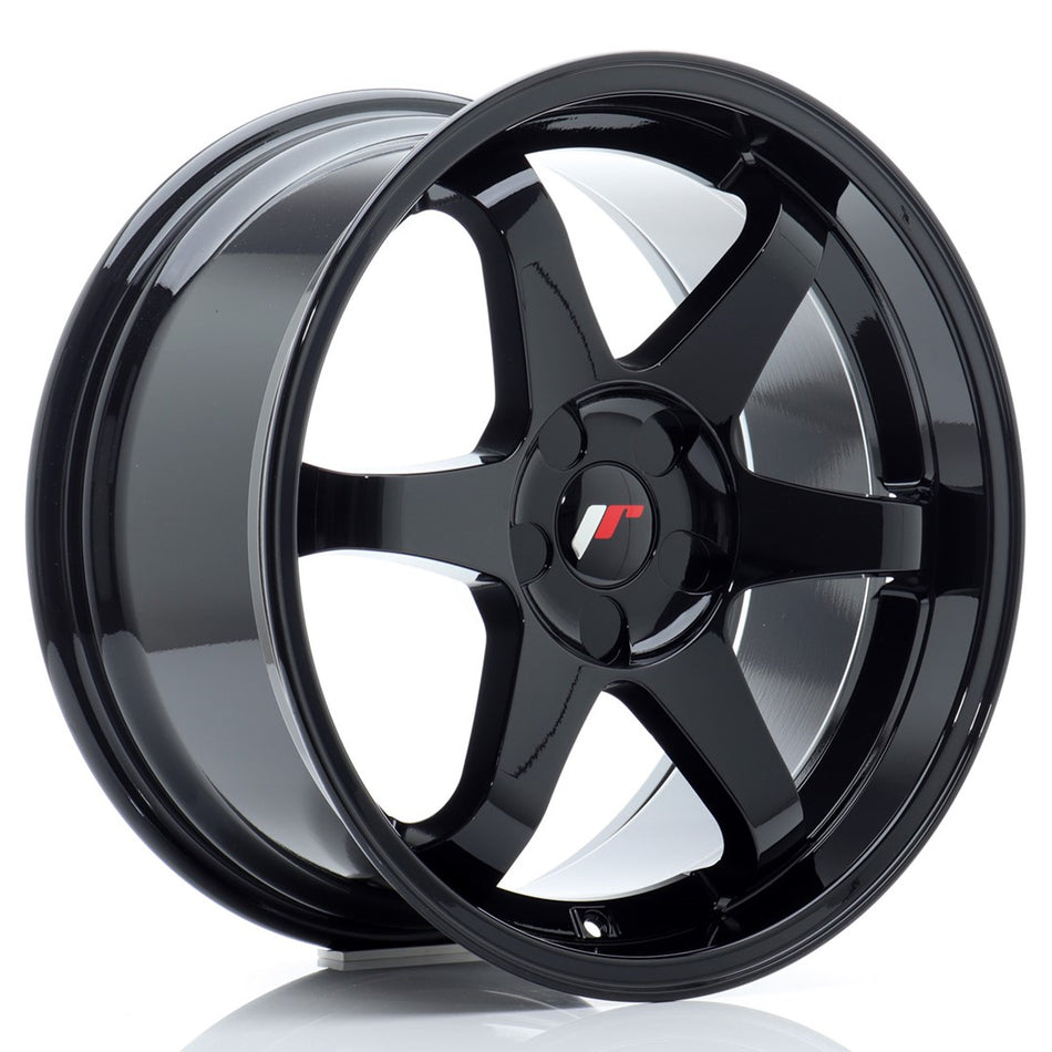 Japan Racing JR Wheels JR3 18x9 ET15-40 CUSTOM PCD Black