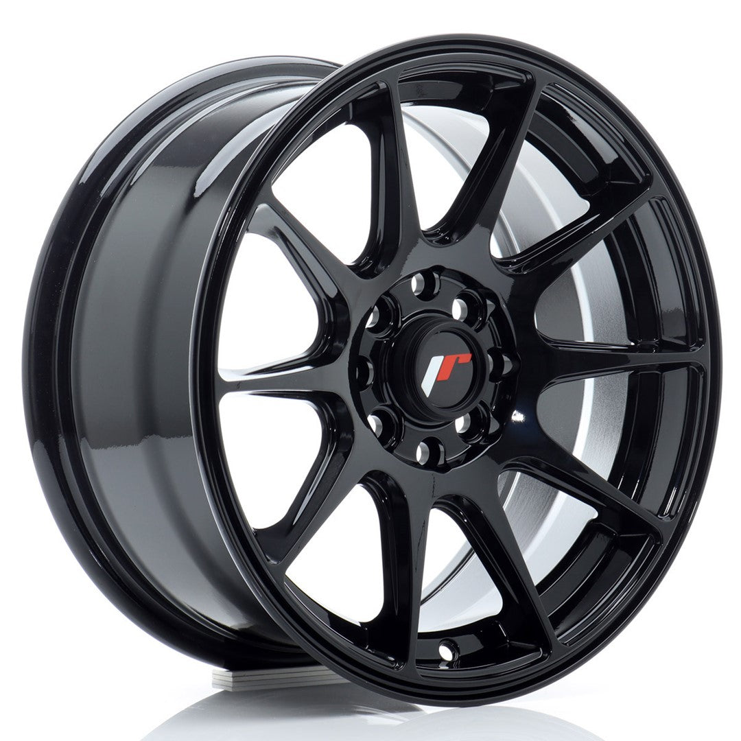 Japan Racing JR Wheels JR11 15x7 ET30 4x100 4x108 Black