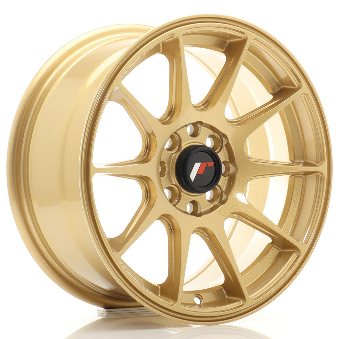 Japan Racing JR Wheels JR11 15x7 ET30 4x100 4x108 Gold