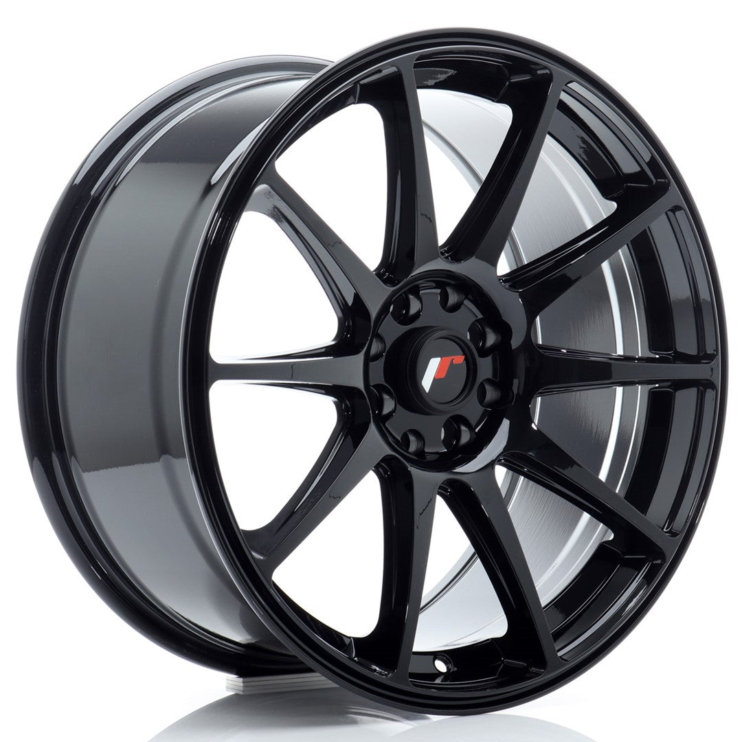 Japan Racing JR Wheels JR11 18x8.5 ET30 5x114.3 5x120 Black