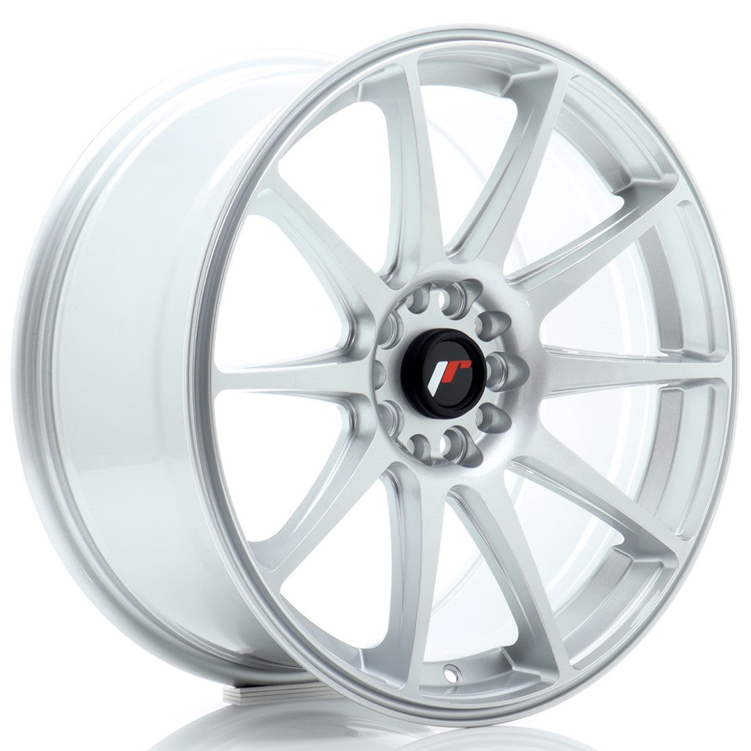 Japan Racing JR Wheels JR11 18x8.5 ET40 5x112 5x114.3 Silver