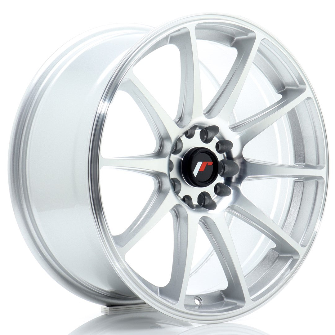 Japan Racing JR Wheels JR11 18x8.5 ET40 5x112 5x114.3 Silver