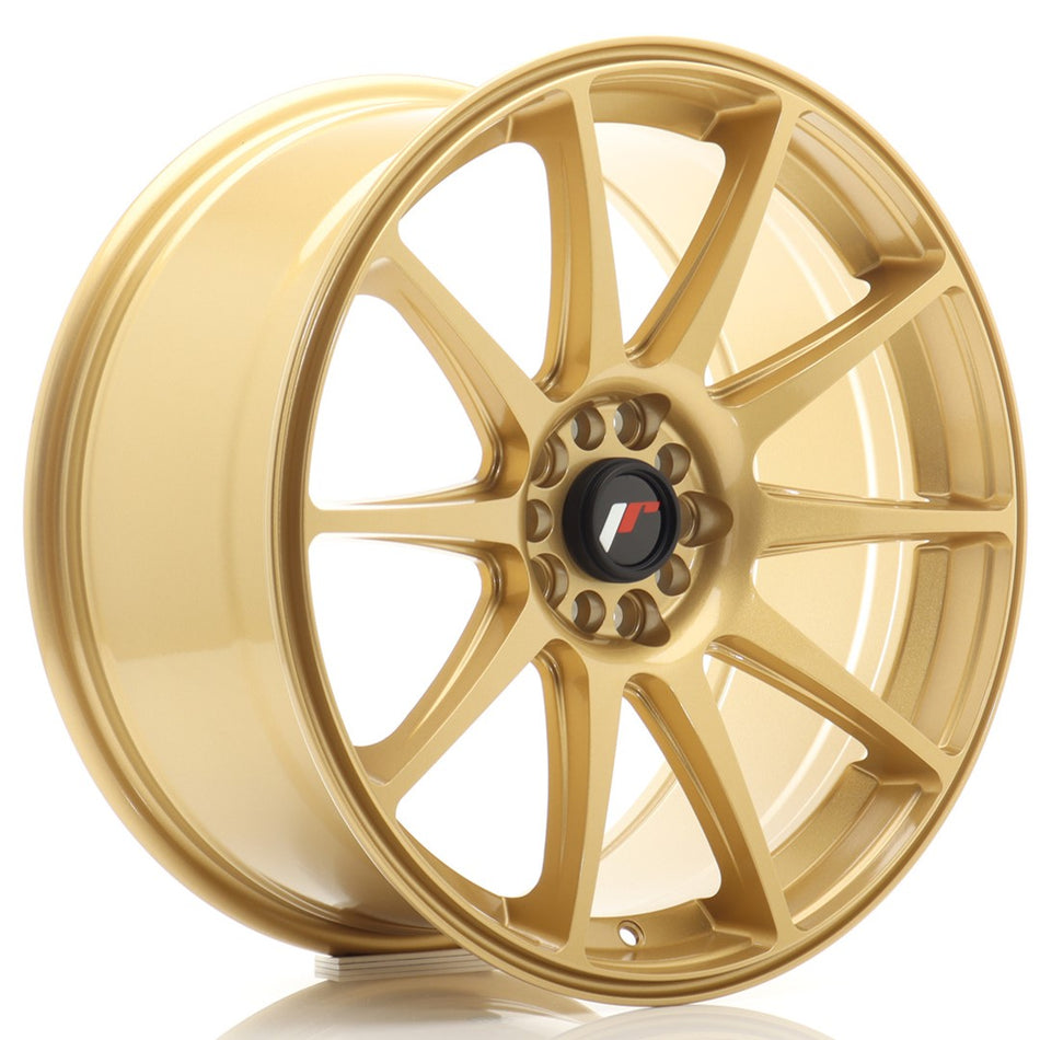 Japan Racing JR Wheels JR11 18x8.5 ET35 5x100 5x108 Gold