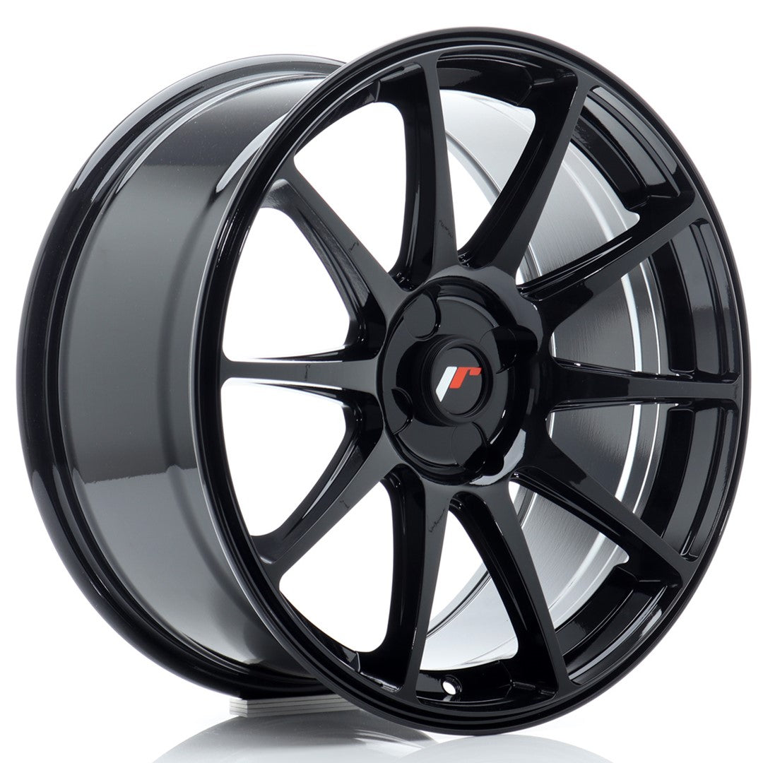 Japan Racing JR Wheels JR11 18x8.5 ET20-40 CUSTOM PCD Black