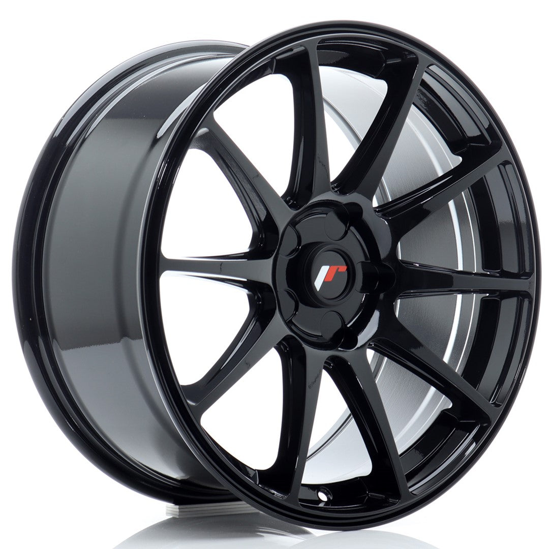 Japan Racing JR Wheels JR11 18x8.5 ET20-40 CUSTOM PCD Black