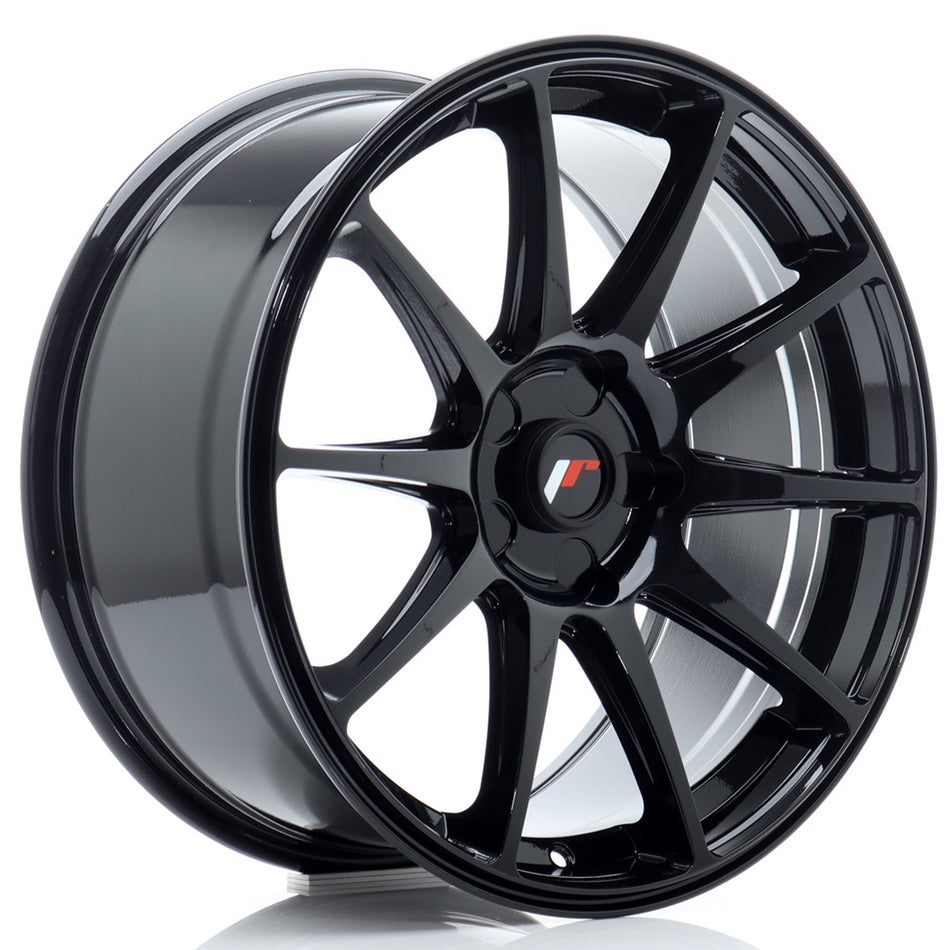 Japan Racing JR Wheels JR11 18x8.5 ET20-40 CUSTOM PCD Black