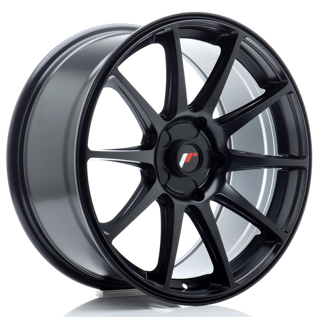 Japan Racing JR Wheels JR11 18x8.5 ET20-40 CUSTOM PCD Black