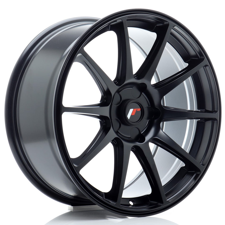 Japan Racing JR Wheels JR11 18x8.5 ET20-40 CUSTOM PCD Black