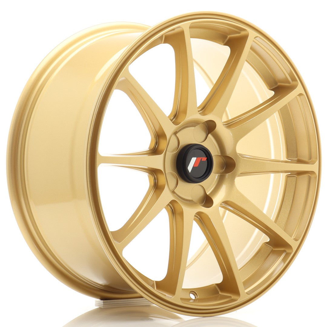 Japan Racing JR Wheels JR11 18x8.5 ET20-40 CUSTOM PCD Gold