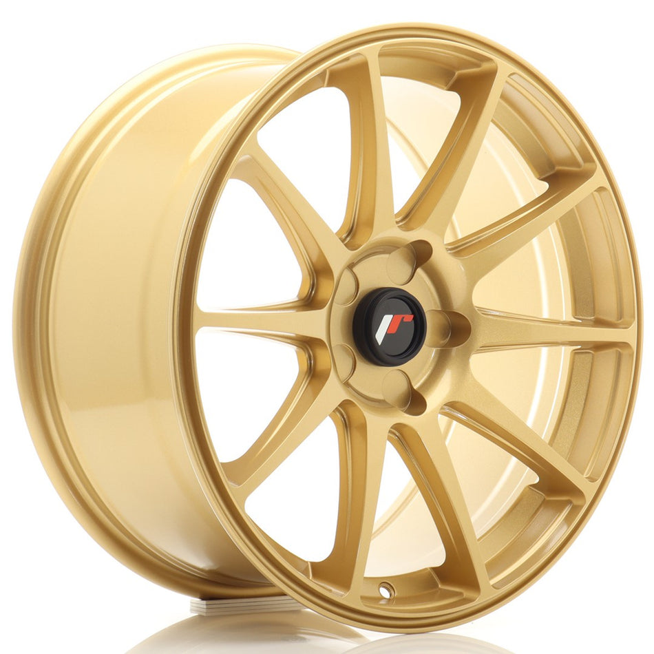 Japan Racing JR Wheels JR11 18x8.5 ET20-40 CUSTOM PCD Gold