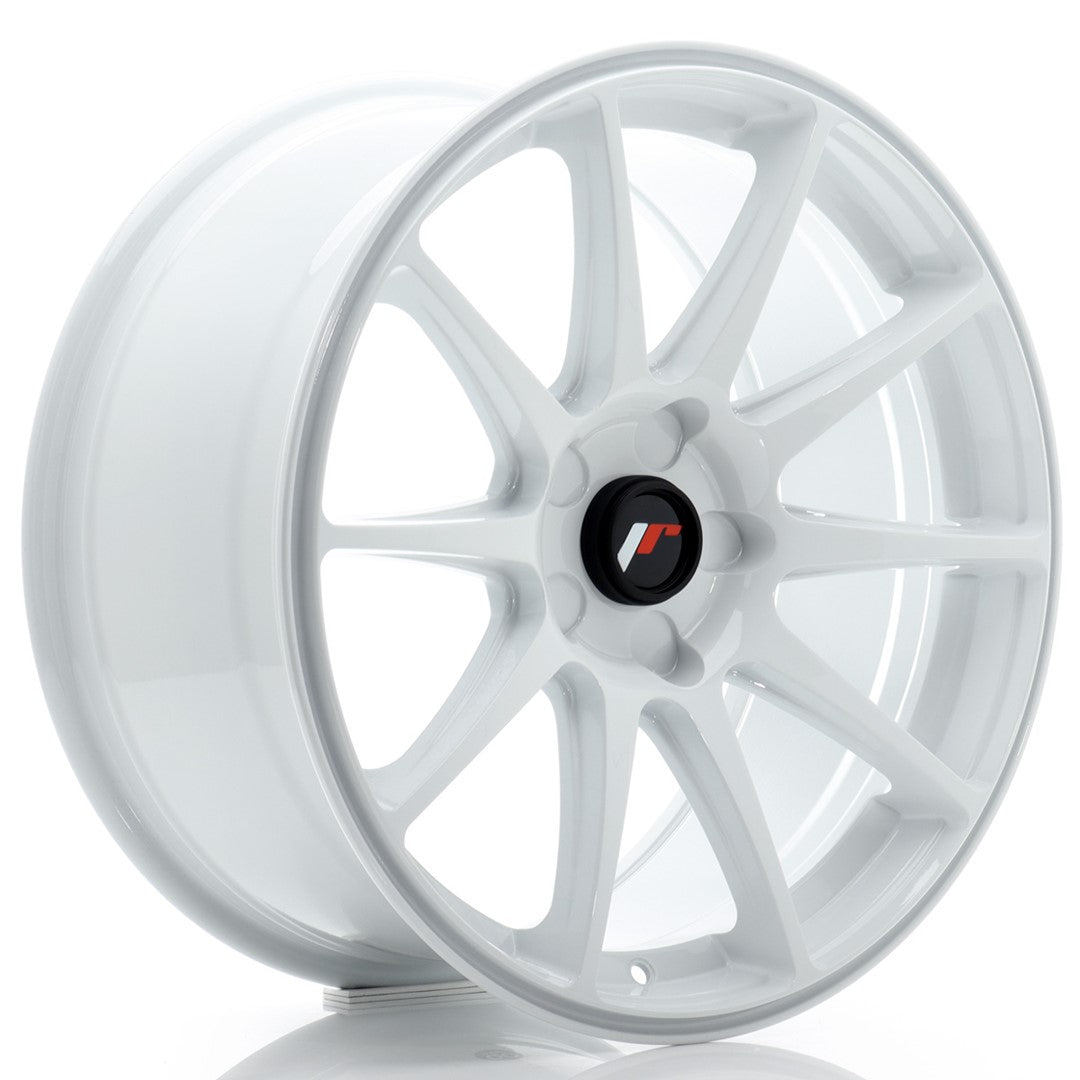 Japan Racing JR Wheels JR11 18x8.5 ET20-40 CUSTOM PCD White