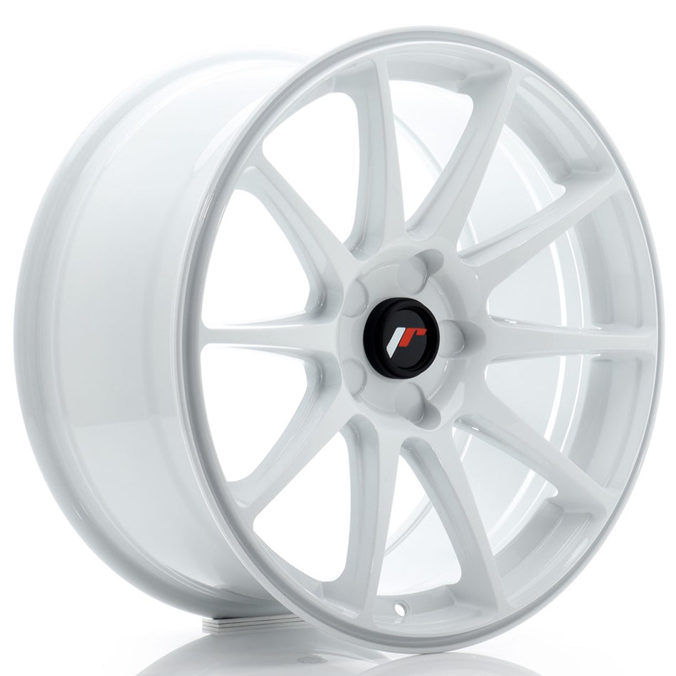 Japan Racing JR Wheels JR11 18x8.5 ET20-40 CUSTOM PCD White