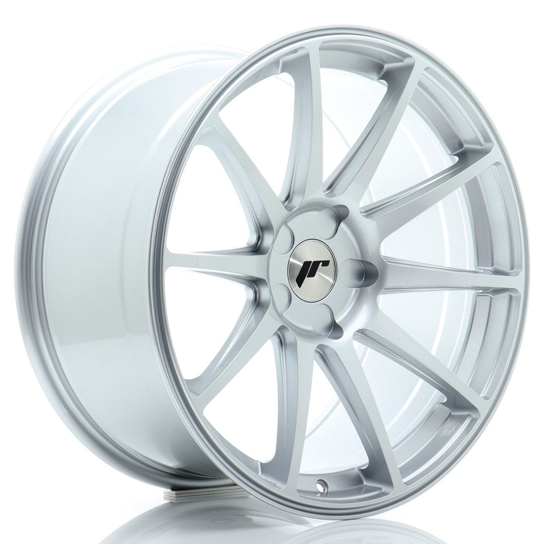 Japan Racing JR Wheels JR11 19x9.5 ET15-35 CUSTOM PCD Silver