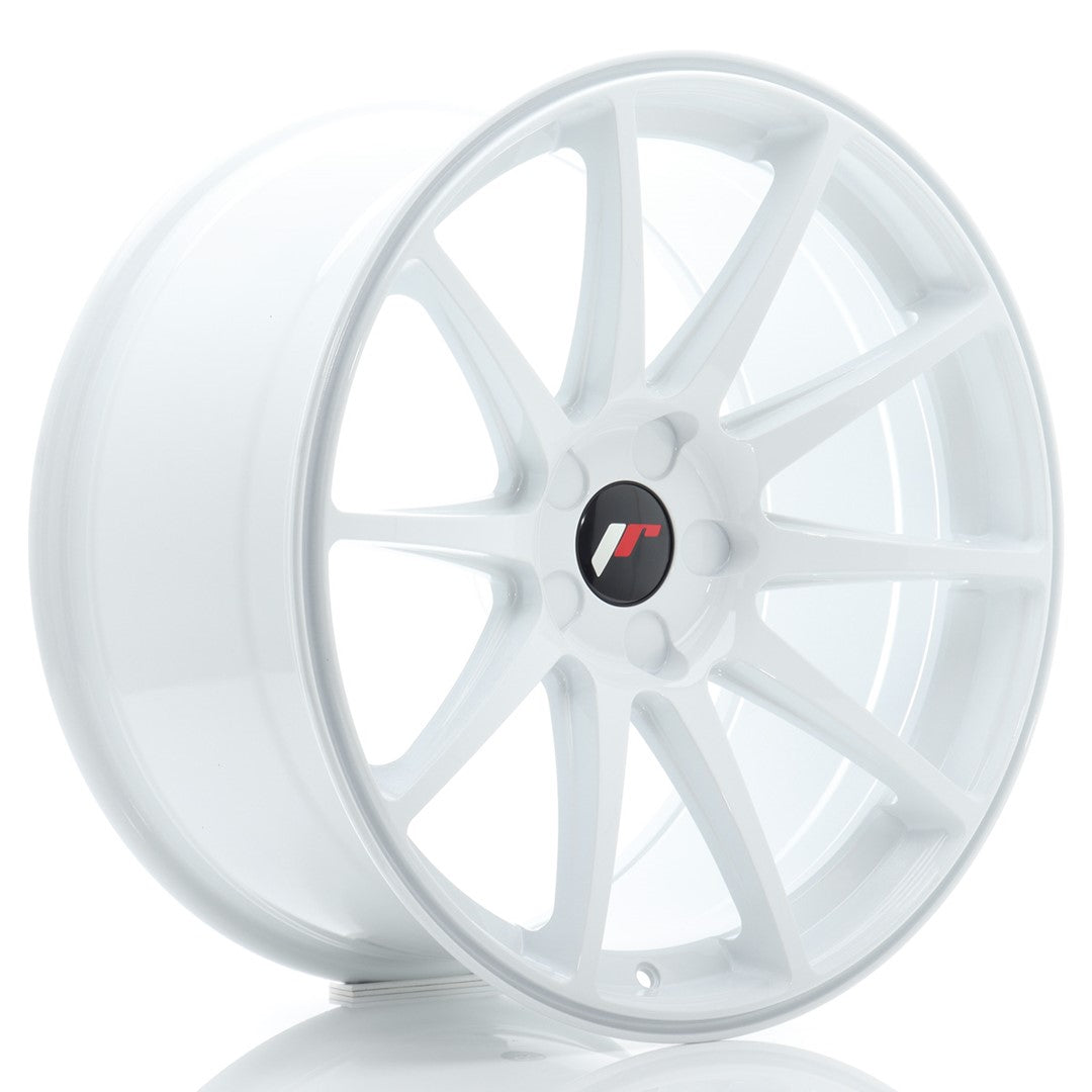 Japan Racing JR Wheels JR11 19x9.5 ET15-35 CUSTOM PCD White