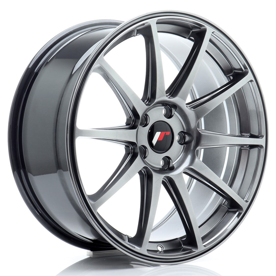 Japan Racing JR Wheels JR11 19x8.5 ET42 5x114.3 Hyper Black
