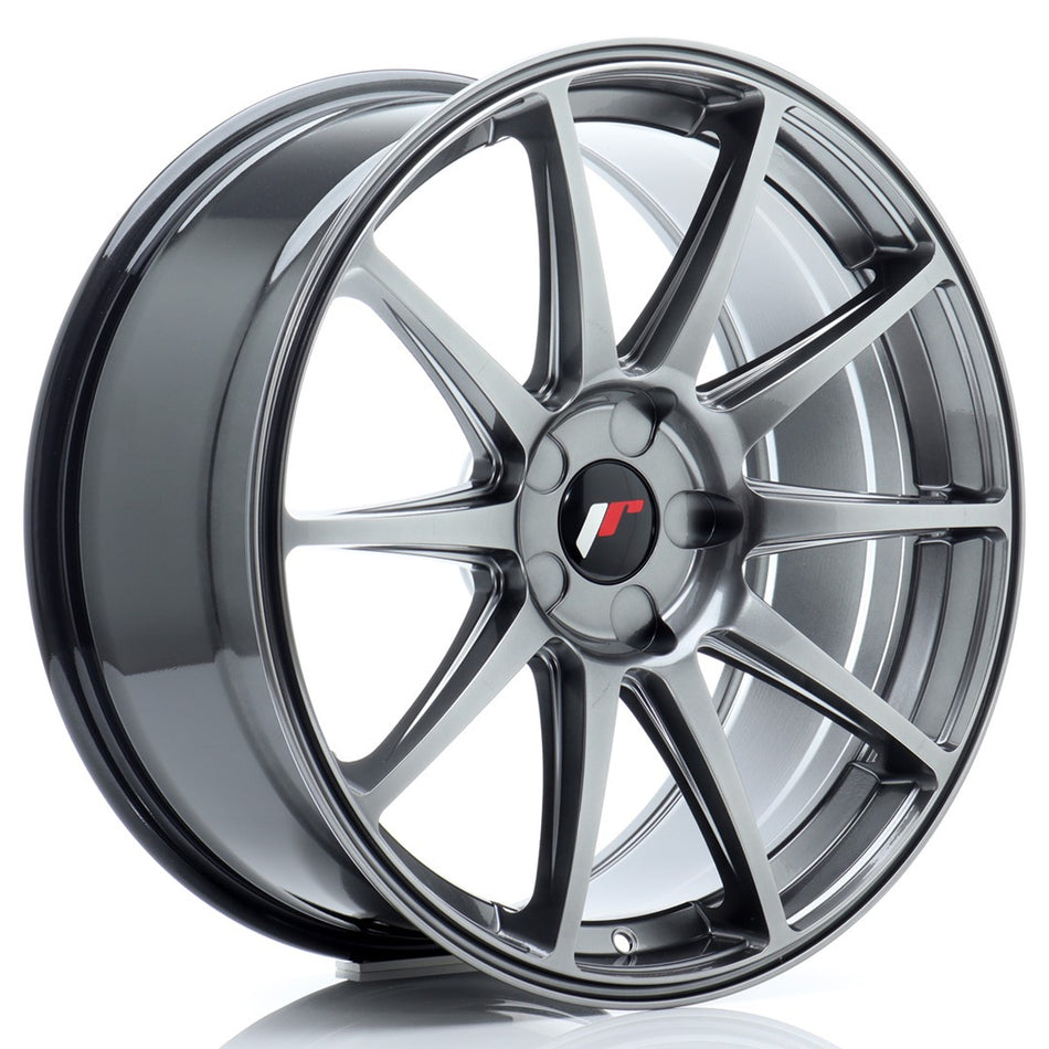 Japan Racing JR Wheels JR11 19x8.5 ET20-42 CUSTOM PCD Hyper Black