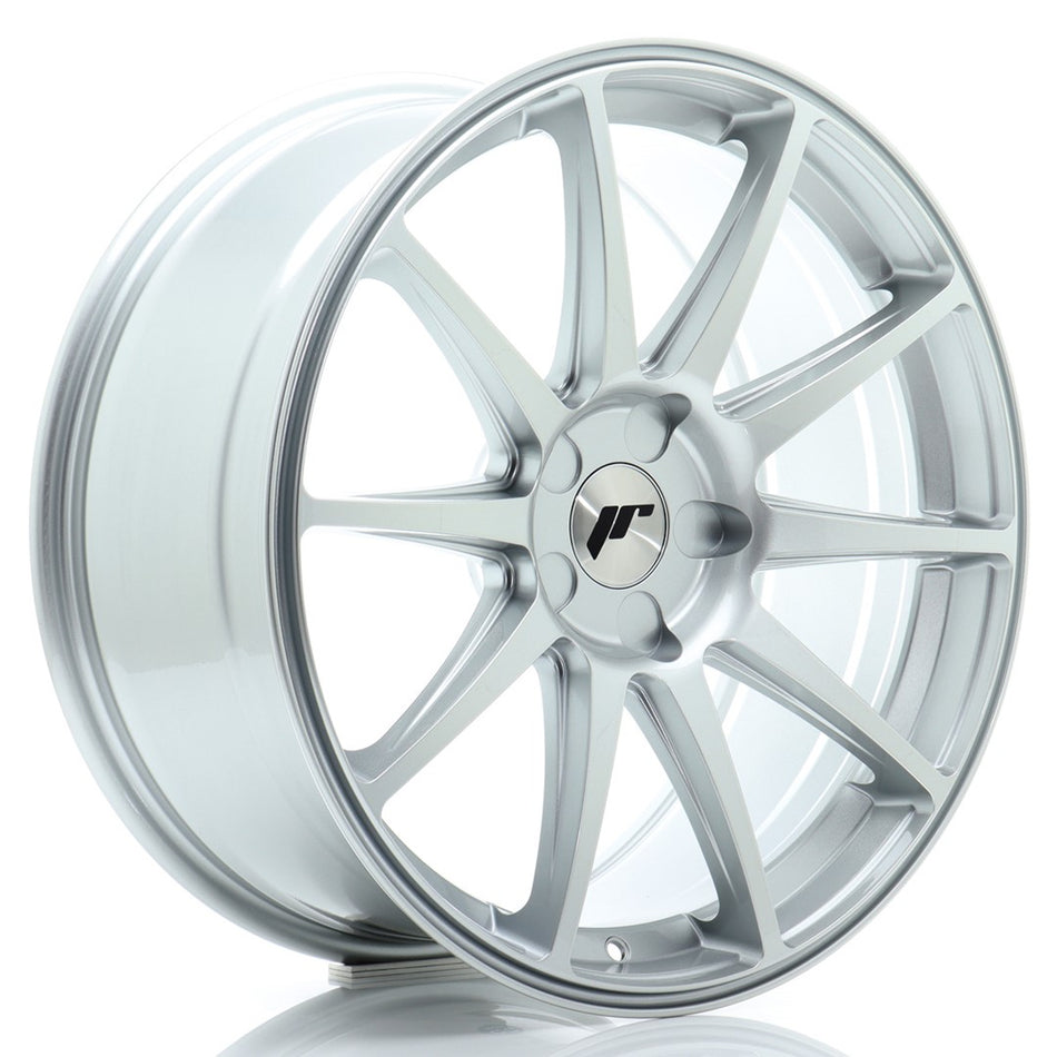 Japan Racing JR Wheels JR11 19x8.5 ET20-42 CUSTOM PCD Silver