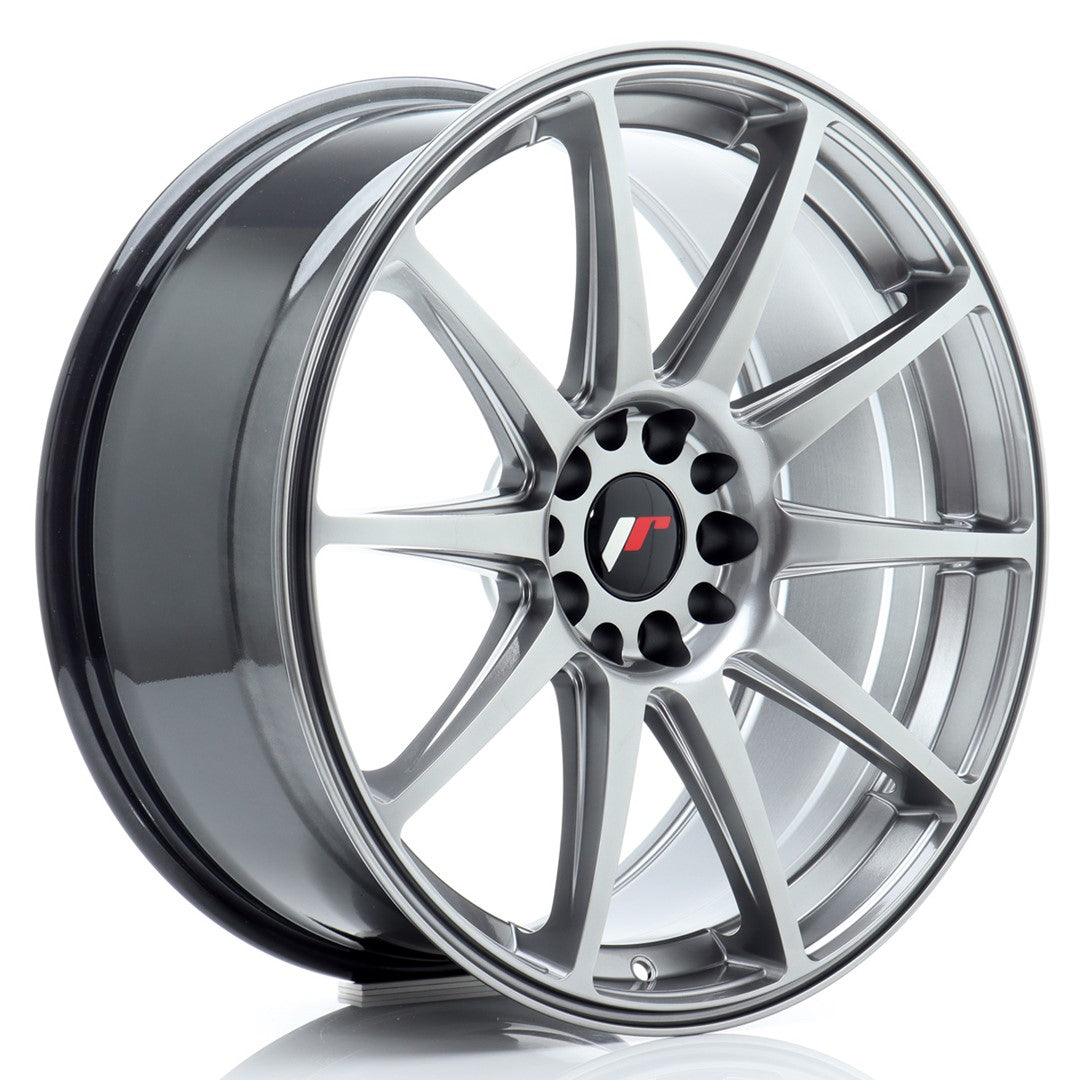 Japan Racing JR Wheels JR11 19x8.5 ET42 5x112 5x114.3 Hyper Black