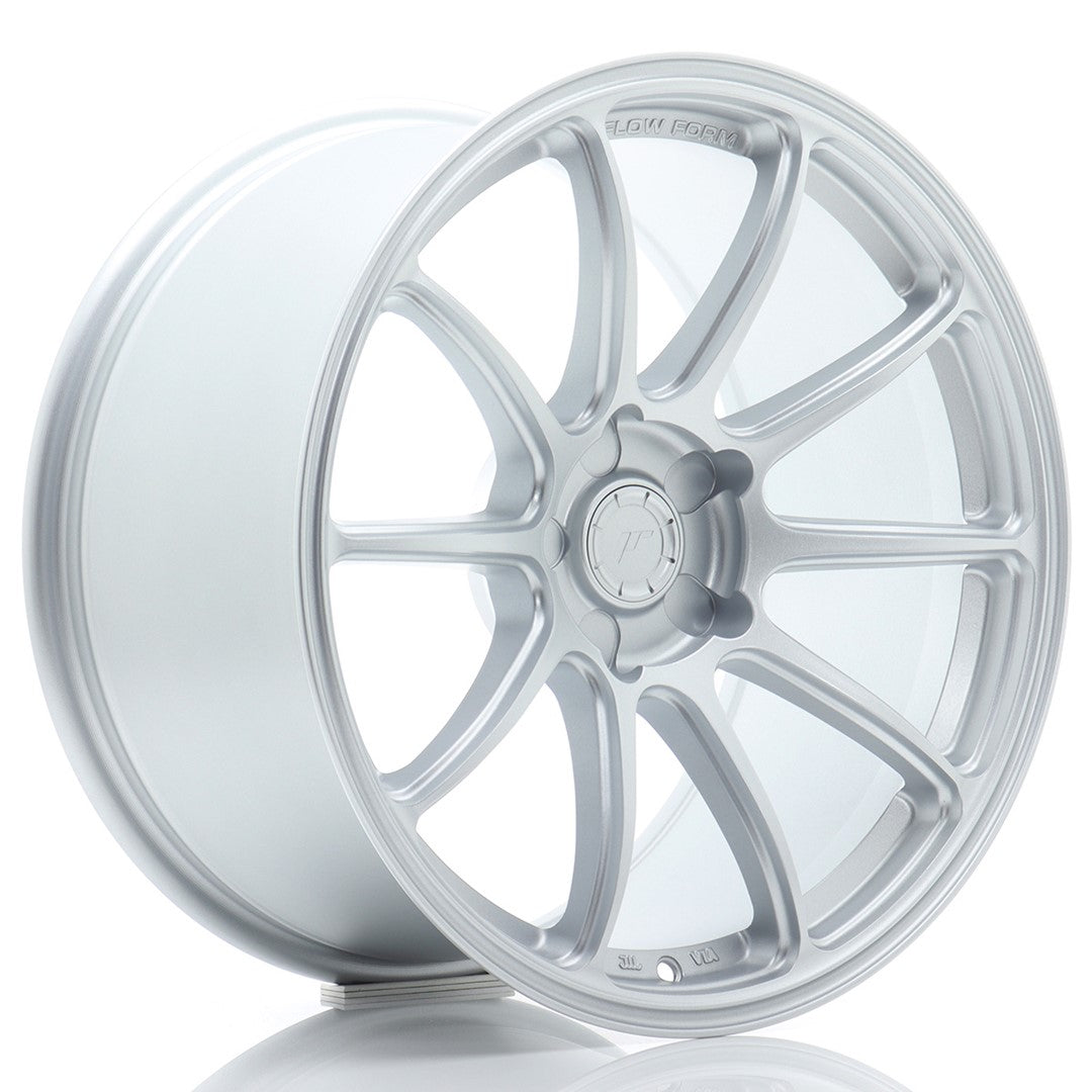 Japan Racing JR Wheels SL-04 18x9.5 ET20-35 CUSTOM PCD Silver