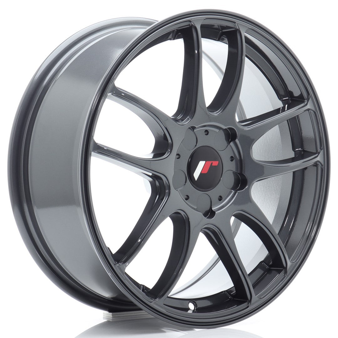 Japan Racing JR Wheels JR29 17x7 ET20-48 CUSTOM PCD Hyper Gray