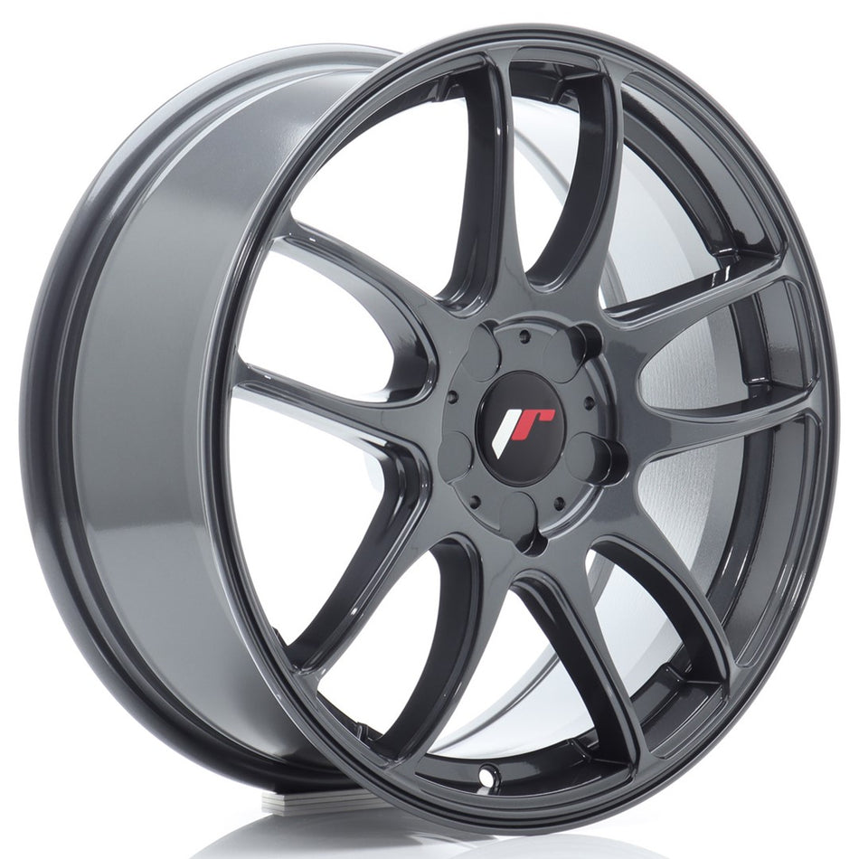 Japan Racing JR Wheels JR29 17x7 ET20-48 CUSTOM PCD Hyper Gray
