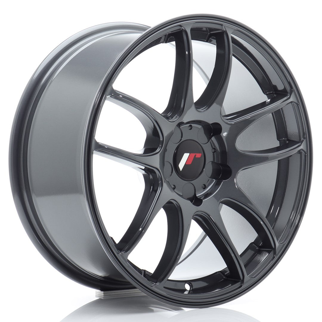 Japan Racing JR Wheels JR29 17x8 ET20-38 CUSTOM PCD Hyper Gray