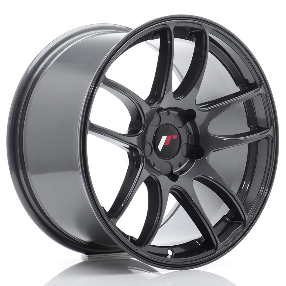 Japan Racing JR Wheels JR29 17x9 ET20-38 CUSTOM PCD Hyper Gray