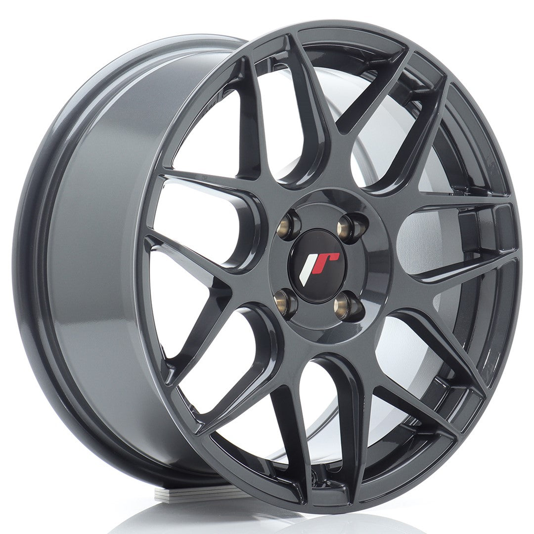 Japan Racing JR Wheels JR18 16x7 ET35 4x100 Hyper Gray