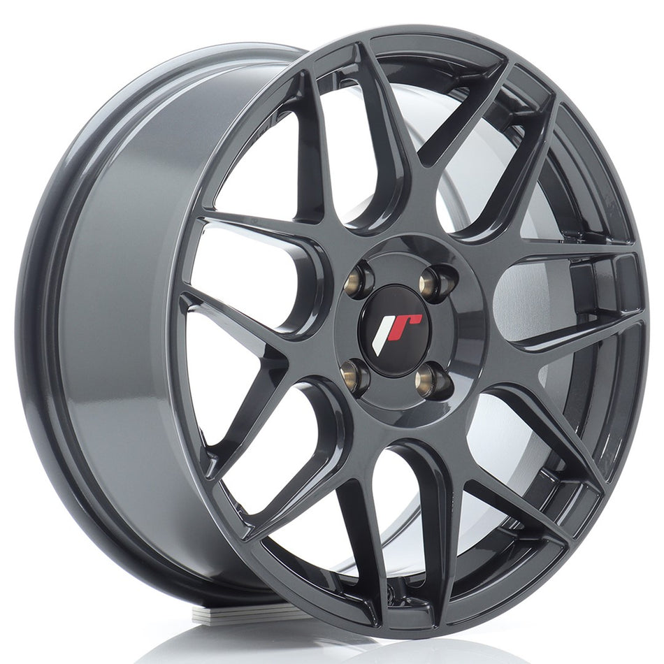 Japan Racing JR Wheels JR18 16x7 ET35 4x100 Hyper Gray