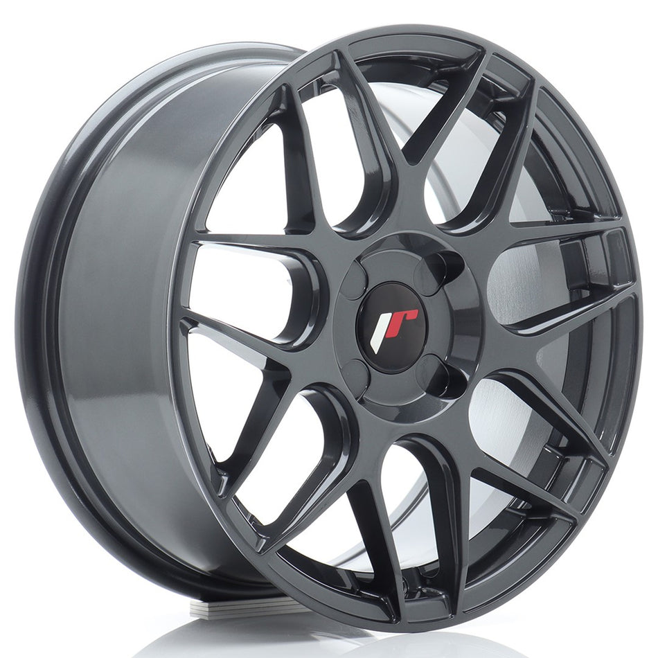 Japan Racing JR Wheels JR18 16x7 ET20-35 CUSTOM PCD Hyper Gray