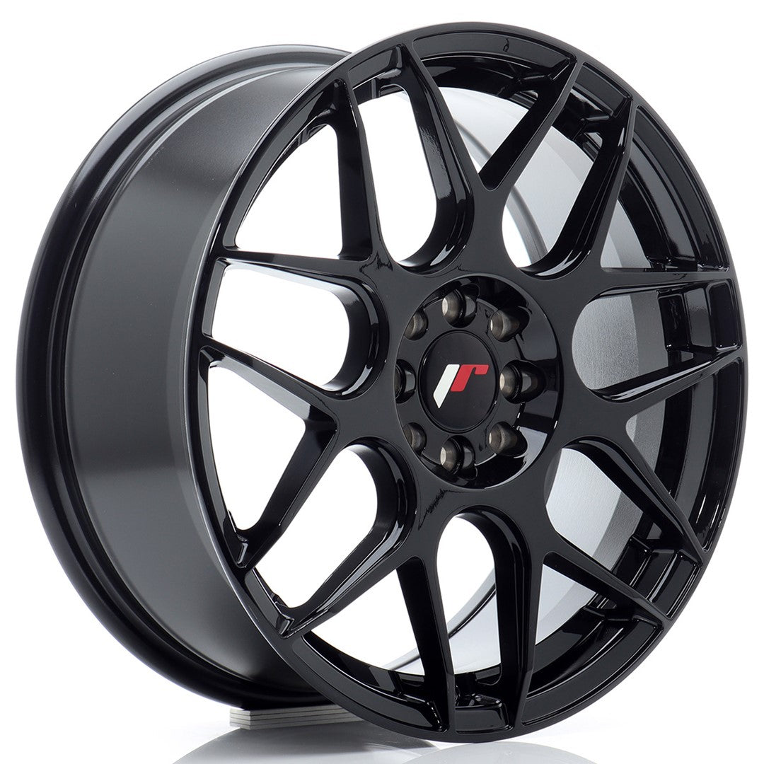 Japan Racing JR Wheels JR18 17x7 ET40 5x100 5x114.3 Black