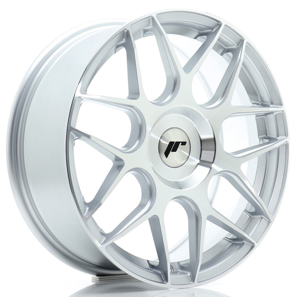 Japan Racing JR Wheels JR18 17x7 ET20-40 CUSTOM PCD Silver