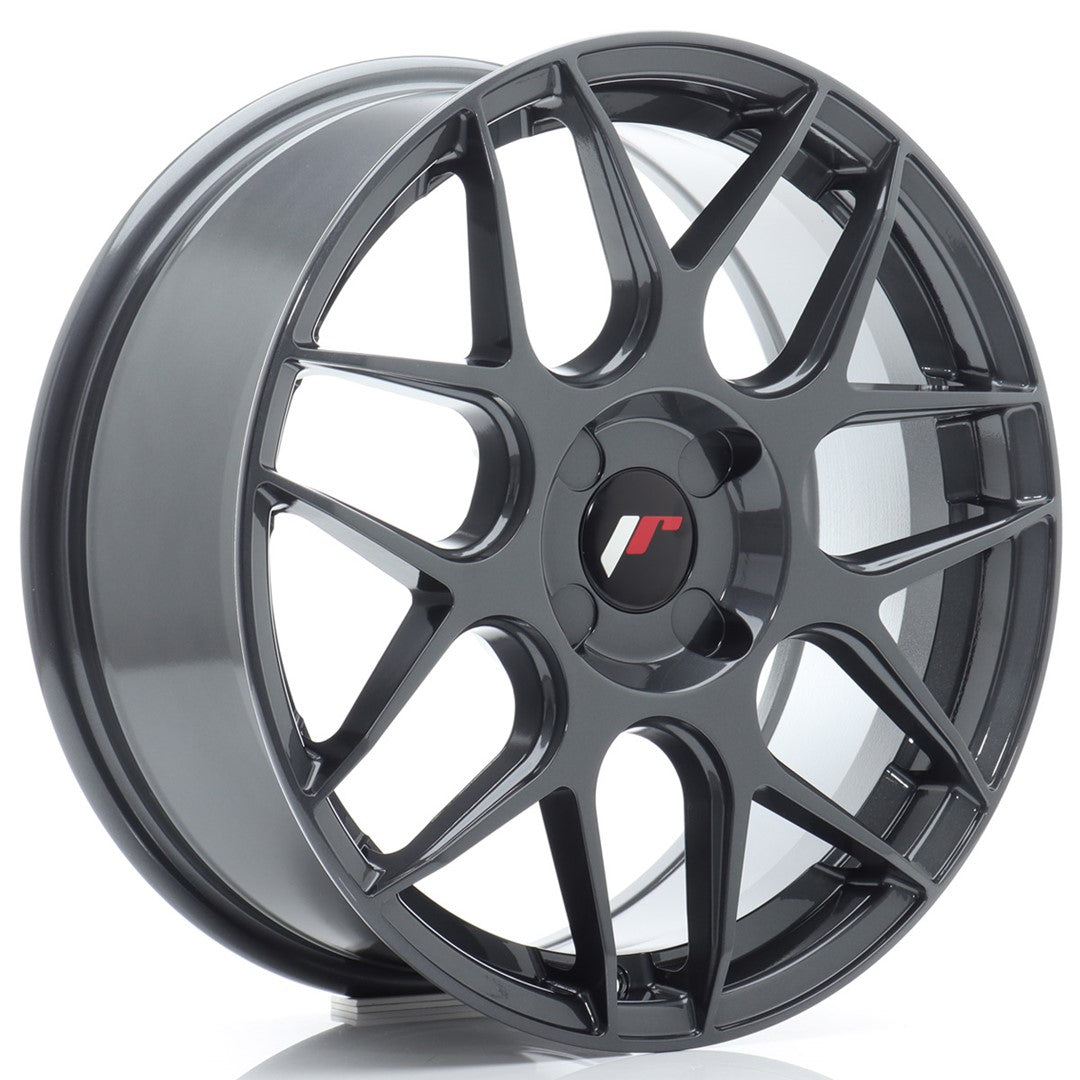 Japan Racing JR Wheels JR18 17x7 ET20-40 CUSTOM PCD Hyper Gray