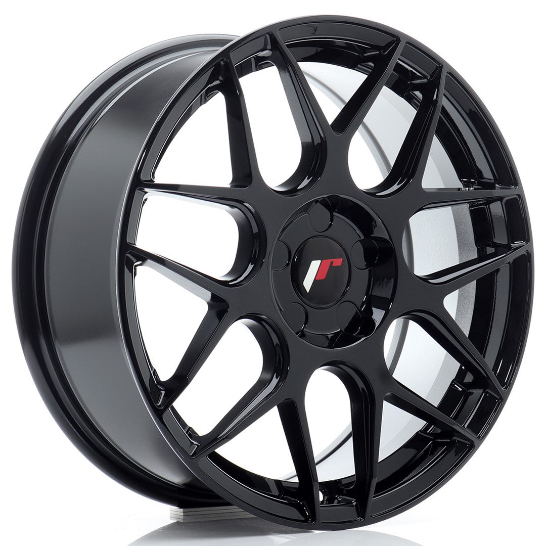 Japan Racing JR Wheels JR18 17x7 ET20-40 CUSTOM PCD Black