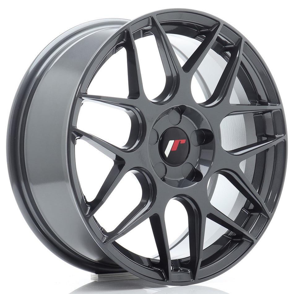 Japan Racing JR Wheels JR18 17x7 ET20-40 CUSTOM PCD Hyper Gray