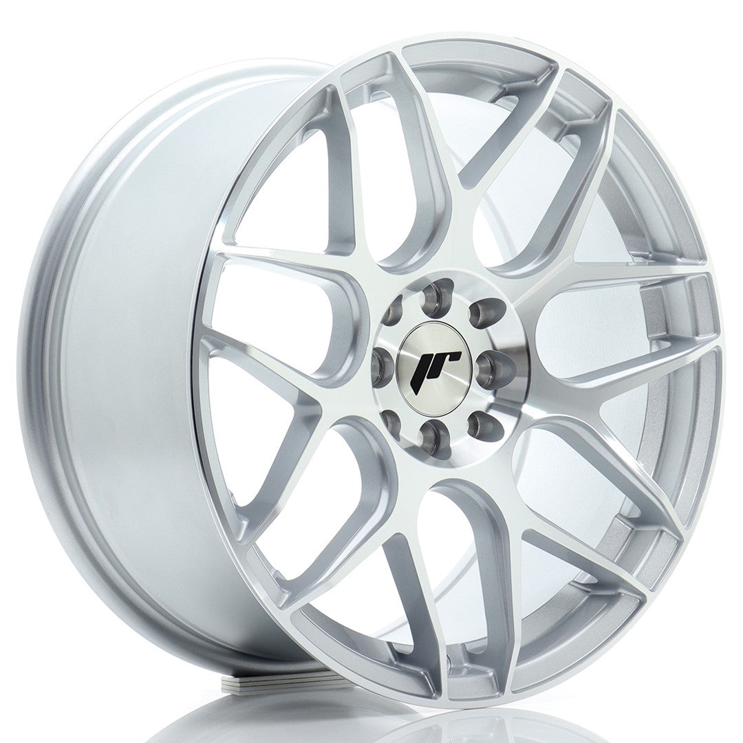 Japan Racing JR Wheels JR18 17x8 ET35 4x100 4x114.3 Silver