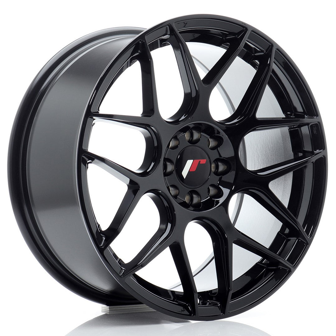 Japan Racing JR Wheels JR18 17x8 ET35 5x100 5x114.3 Black