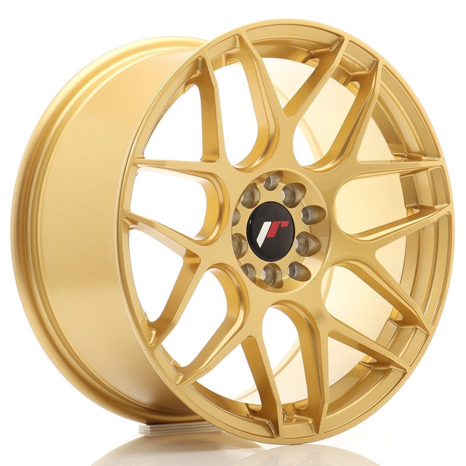 Japan Racing JR Wheels JR18 17x8 ET35 5x100 5x114.3 Gold