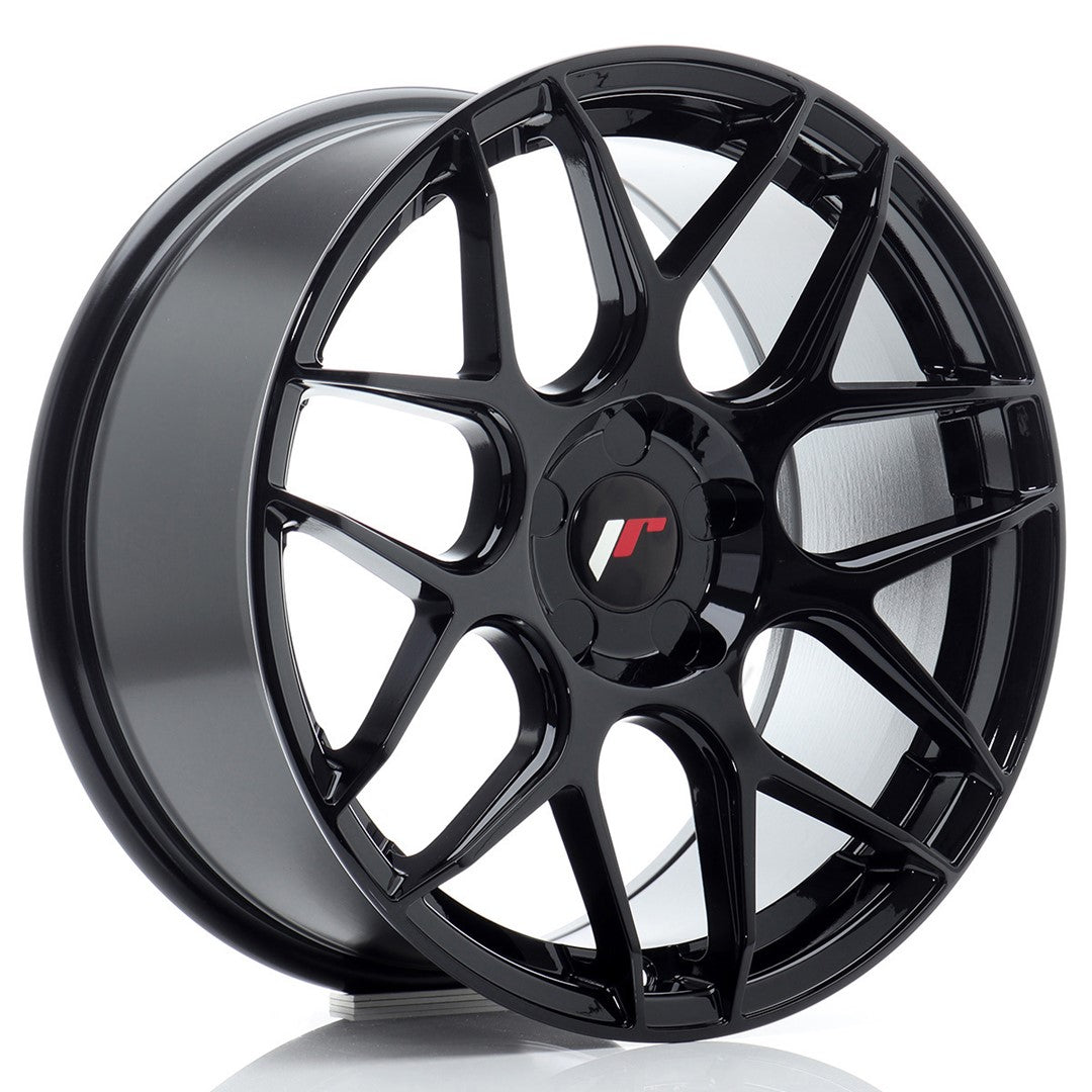 Japan Racing JR Wheels JR18 17x8 ET20-35 CUSTOM PCD Black