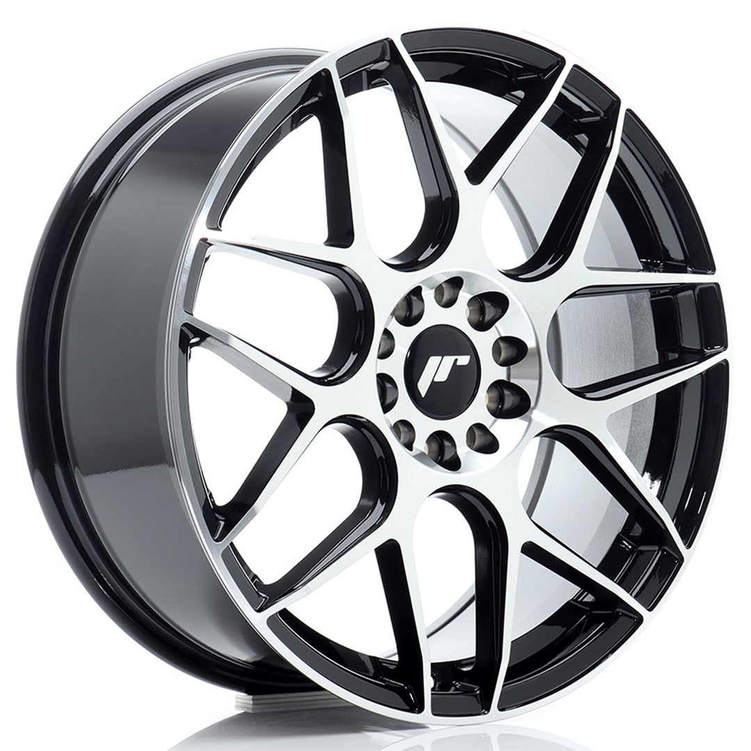 Japan Racing JR Wheels JR18 18x7.5 ET40 5x112 5x114.3 Black