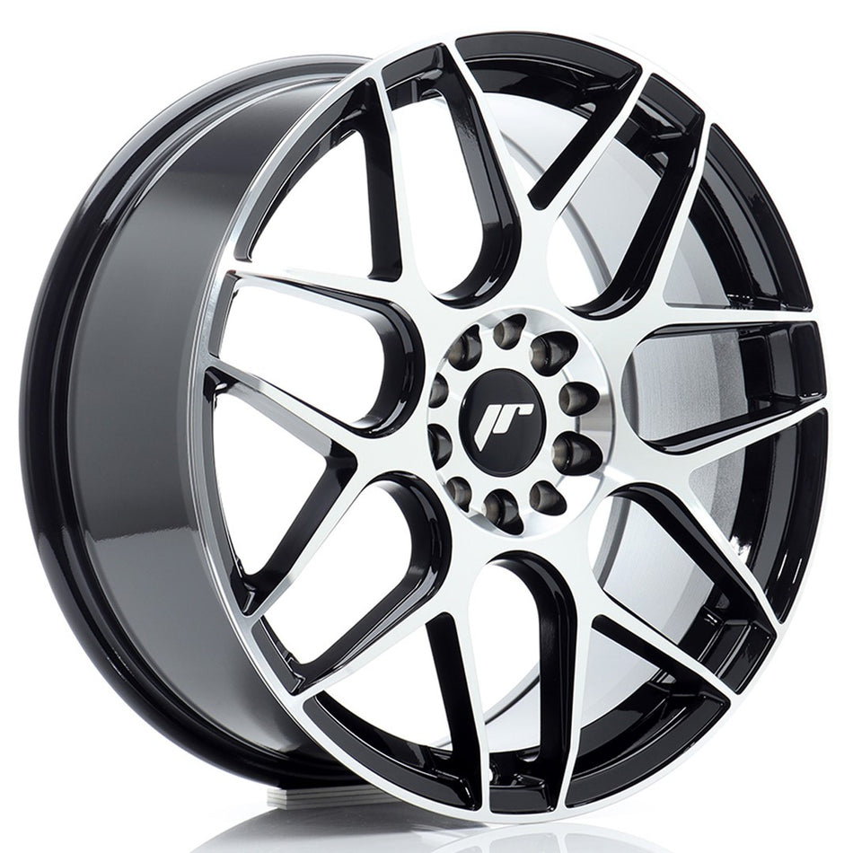 Japan Racing JR Wheels JR18 18x7.5 ET40 5x112 5x114.3 Black